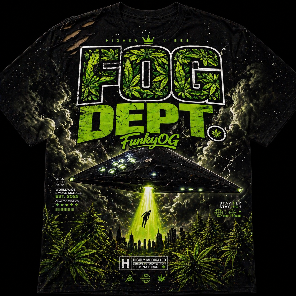 Funky OG Space Tee